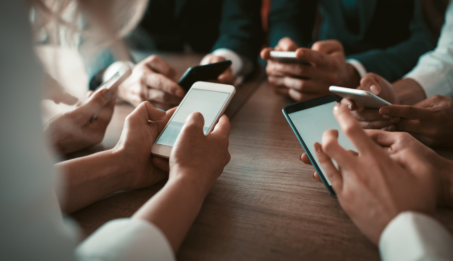Cell phones in the boardroom