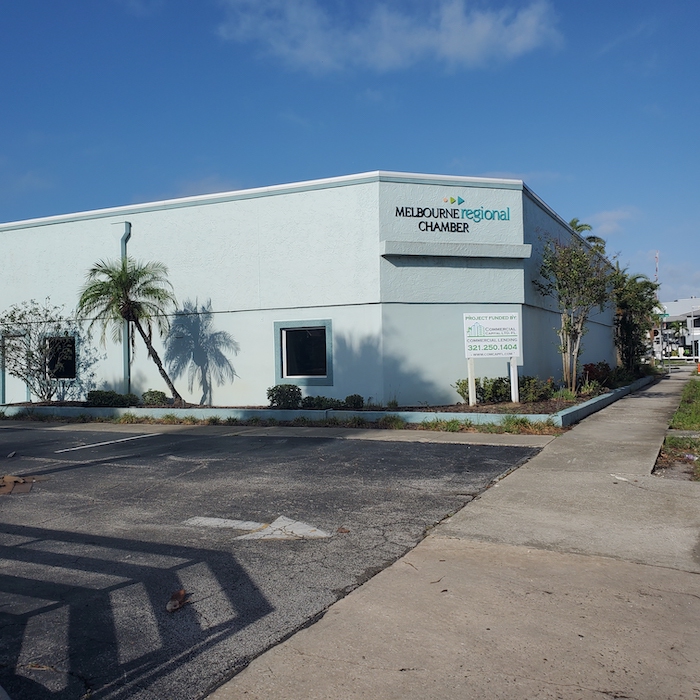 This ComCapFL client closed an SBA loan to purchase the historic building previously inhabited by the Melbourne Chamber of Commerce, shown here