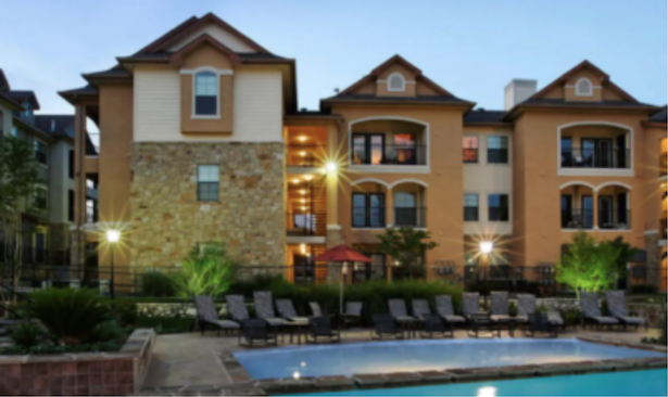 Apartments with pool view
