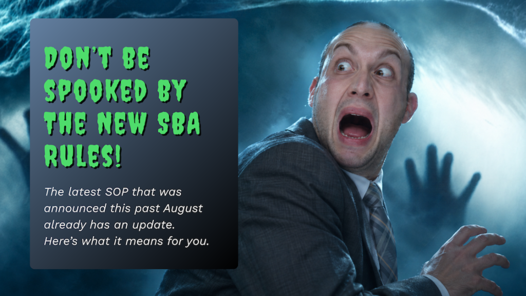 New SBA Loan Rules (SOP 50 10 8.1): What Actually Matters to You